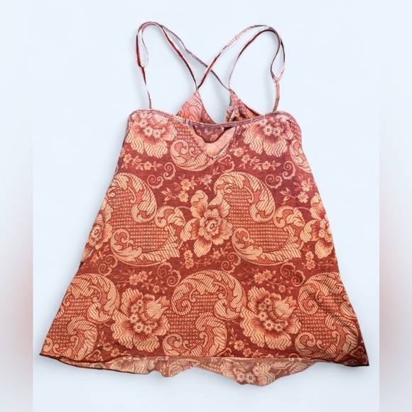 Chaser Floral Paisley Strappy Cami Top Size M | NWT - Picture 5 of 8